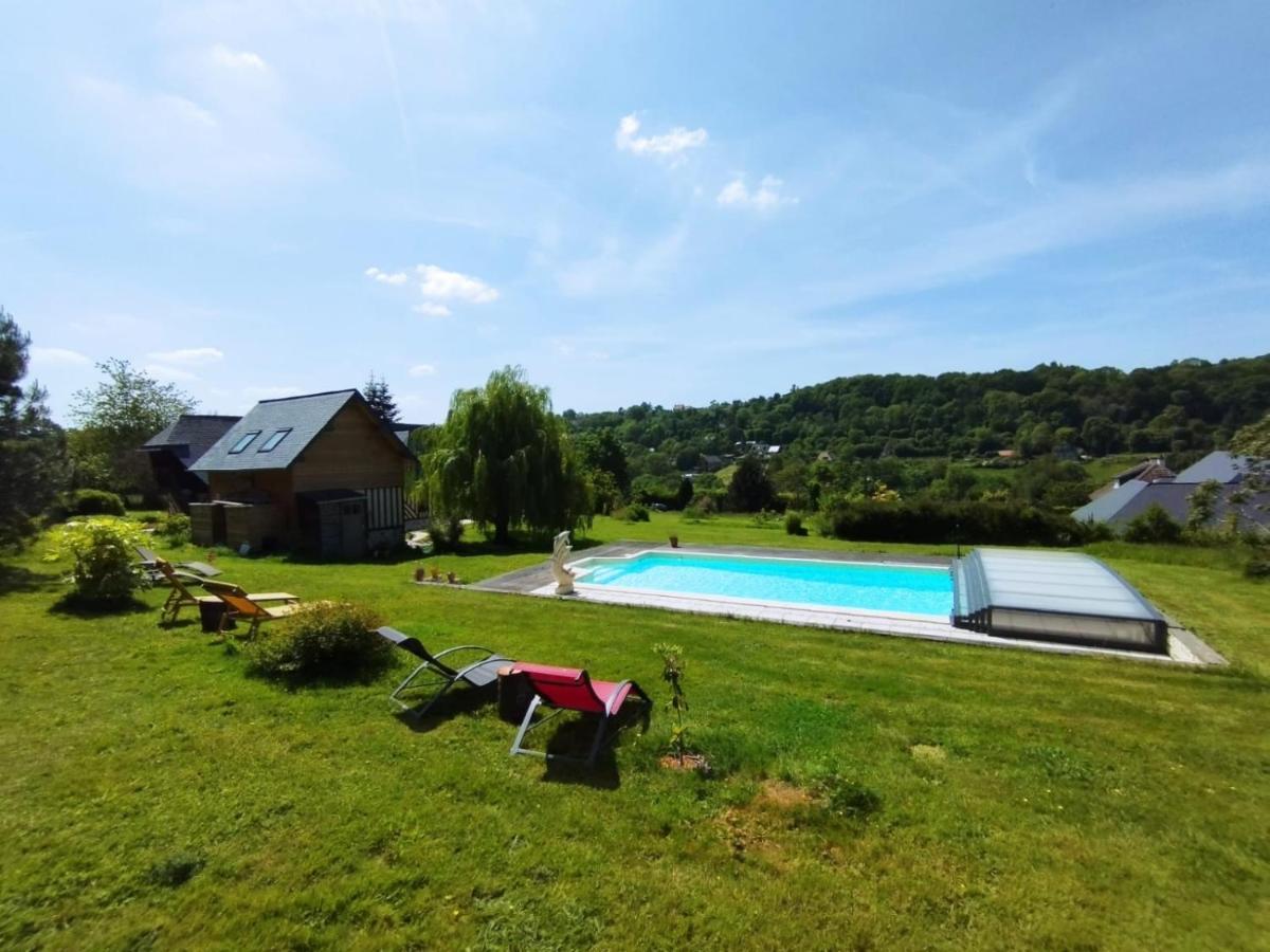 L'Herbe Haute Honfleur Exterior foto